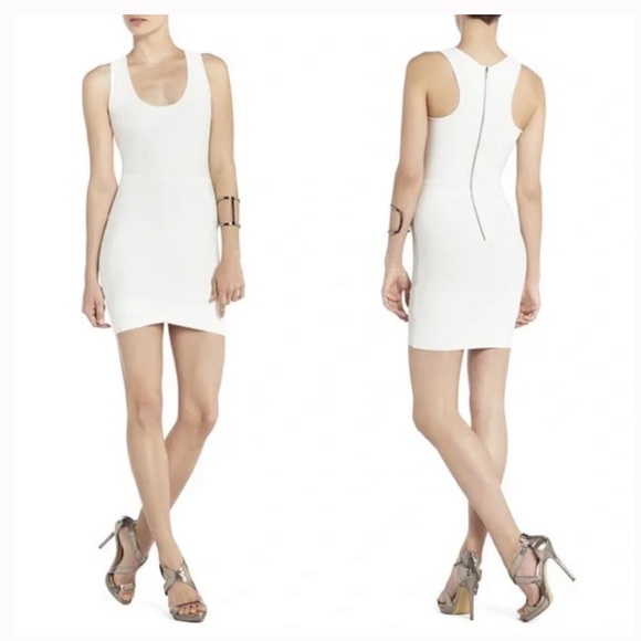 Bcbgmaxaria eggshell mini bandage dress size XS - Picture 3 of 7